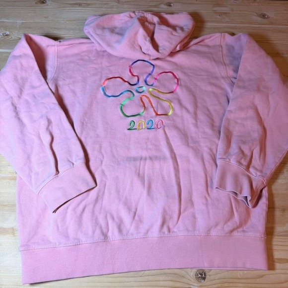 Teddy Fresh pink embroidered hoodie 🧸🌈 - Picture 7 of 7